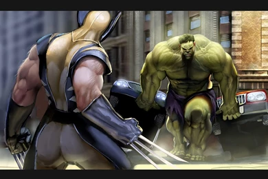 Hulk Vs Wolverine