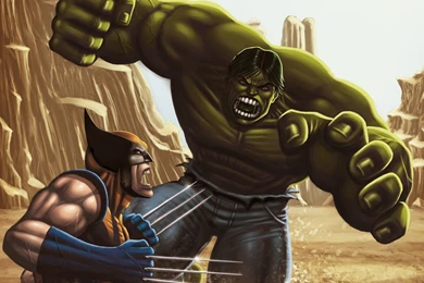 Hulk Vs Wolverine By DAVID OCAMPO On DeviantArt