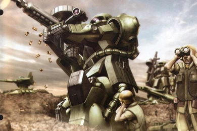 The Gallery For > Zaku 2 Wallpapers