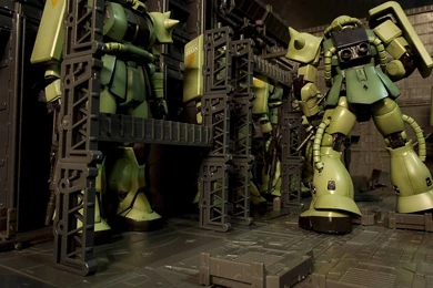 The Gallery For > Zaku 2 Wallpapers