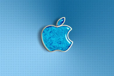 Blue Apple Logo Computer Wallpapers