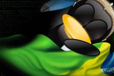 Wallpapers Unix Sleeping Tux Backgrounds Free Hd 1366x768 ...