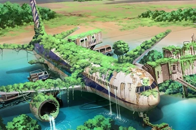 Post apocalyptic Scenery HD Desktop Wallpapers : Widescreen : High ...