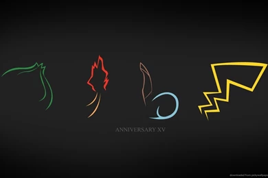 Download 1280x800 Pokemon XV Anniversary Wallpapers
