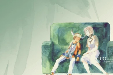 ICO AND YORDA WALLPAPER (