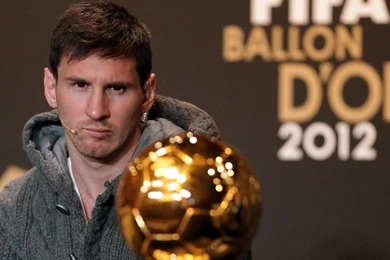Ballon D'Or Lionel Messi Piala Dunia 2014