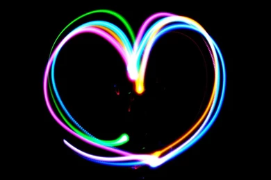 Wallpapers Rainbow Hearts Heart Free Screensavers 1024x768 ...