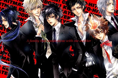 Wallpapers Katekyo Hitman Reborn Vongola Family 1024x768