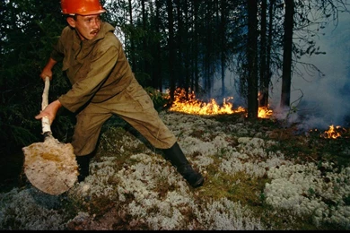 Siberia, Russia, Firefighting Shovel, 2001, Photo Of The Day ...