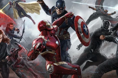 Captain America Civil War Concept Art Wallpapers