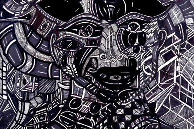 Psychedelic Art Dark Fantasy Wallpapers