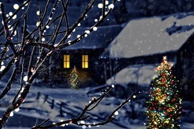 Christmas NightSamsung Wallpapers Download