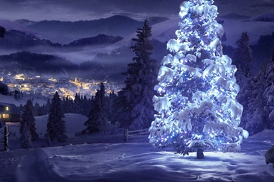Christmas Tree Greeting Cards 1920x1920 Samsung Galaxy Note 3 ...