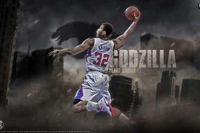 DeviantArt: More Like Blake Griffin Godzilla Wallpapers By Kevin tmac