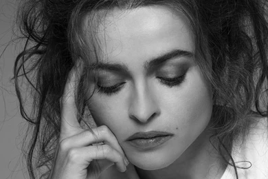 Download Wallpapers 2560x1440 Helena Bonham Carter, Actress, Face ...