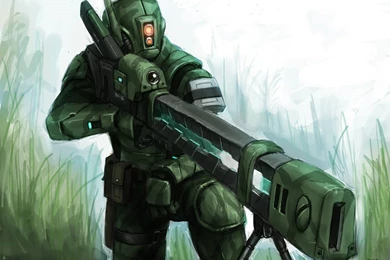 Warhammer 40k Tau Pule Rifle None... Wallpapers (