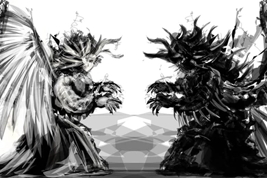 Justpict.com Angel And Demon Wallpapers