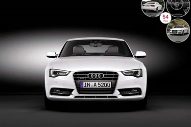 2012 Audi A5 Front Angle View Photo