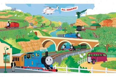 Paisley Stripe Pink, Green, & Orange Wallpapers @ Wall Decals @ The ...