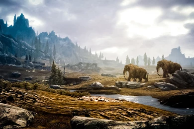 Jestingstock.com Skyrim Landscape Wallpapers