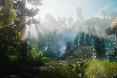 Skyrim Scenery Wallpapers Wallpapers Cave