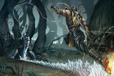 Mortal Kombat 9 Scorpion Wallpapers Wallpapers Cave