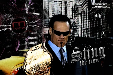 Sting By Bugbytes WallArts TNA Wrestling Wallpapers (8908252 ...