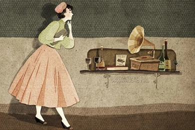 Vintage Girl By Tamypu On DeviantArt