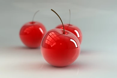 Download Wallpapers 1920x1080 Cherry, Berry, Plastic Full HD 1080p ...