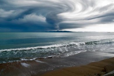 Stormy Beach By Ryanstfu On DeviantArt