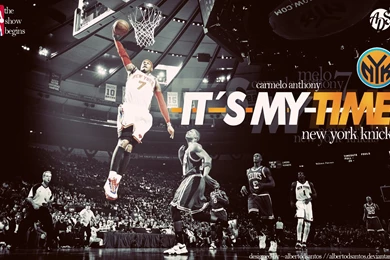 Knicks Carmelo Antony Dunk Wallpaper Desktop.png
