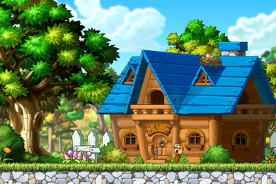 MapleStory Backgrounds Little House By Per ankh On DeviantArt