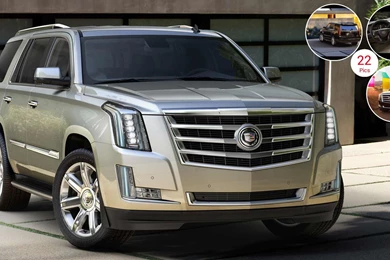 2015 Cadillac Escalade Front
