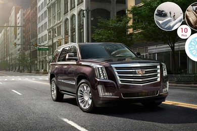 2015 Cadillac Escalade Platinum Front