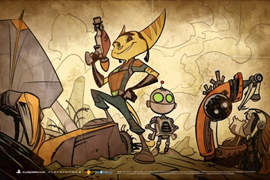 Wallpapers From Ratchet & Clank Future : Quest For Booty Ratchet ...