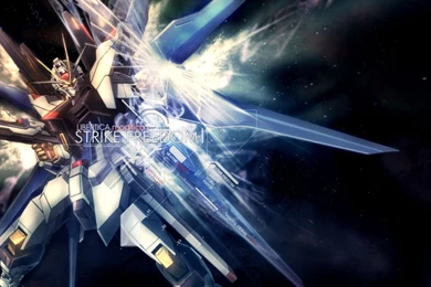 Strike Freedom Vs Destiny Gundam Mobile Suit Gundam Seed Desktop Background