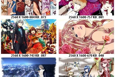 Anime Wallpapers Pack
