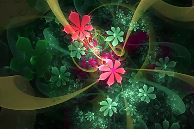 3D Flower Wallpapers