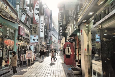 Seoul Night Wallpapers Wallpaper.