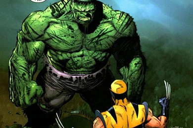 Hulk Mocks Wolverine Wallpapers (
