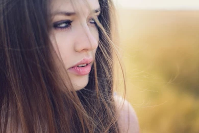 Pretty Girl Pink Lips Look HD Wallpapers FreeWallsUp