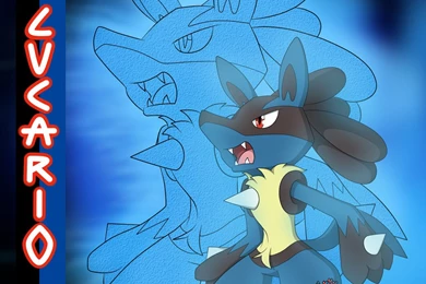 Mega Lucario By Haychel On Deviantart Desktop Background