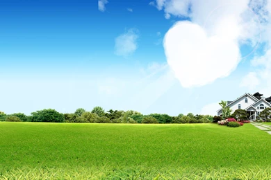 Fantasy, Background, Art, Photo, House (