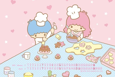 Little Twin Stars Lala Backgrounds