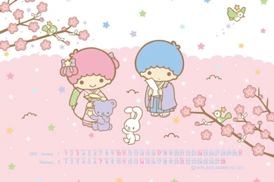 Little Twin Stars Wallpapers Desktop