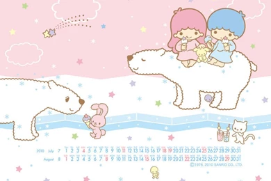 1024x768 Little Twin Stars Wallpapers (26467396) Fanpop