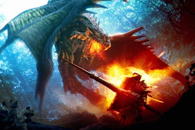 Wallpapers Abstract Dragon Game Fantasy Hd 2560x1440