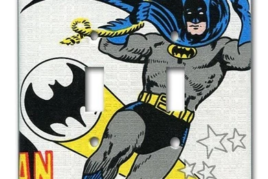 Batman DC Comics 1970's Vintage Wallpapers Double Switch By Fondue
