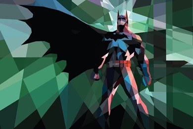 Polygon Batman >> HD Wallpaper, Get It Now!