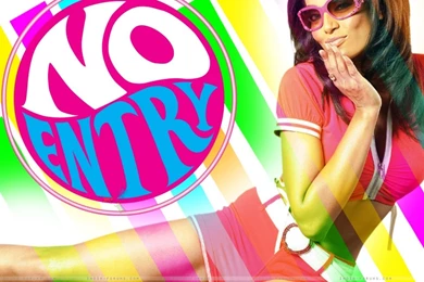 Wallpapers No Entry Poster With Bipasha Basu (11431) Size:1280x1024